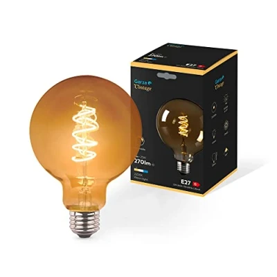 Image de Garza Vintage Whirl Ampoule Globe Filament Rétro LED Lumière Chaude E27 3W