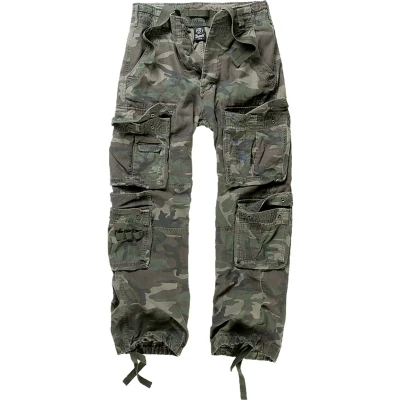 Image de Brandit PURE Vintage Pantalon cargo, Homme, Taille: 3XL, Olive camo