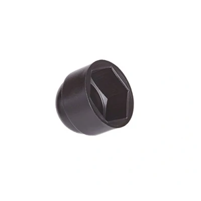 Image de Cache écrous M6 pour clé de 10 Noir 50 pcs. Bouche trou EMFA ®