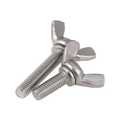 Image de M3/M4/M5/M6/M8/M10 main Serrer les Vis papillon Boulon aile Pouce Claw en acier inoxydable M8 (x2), 35mm