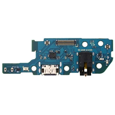 Image de OnlyTech Circuit connecteur de Charge Remplacement pour Le Samsung Galaxy A20E A202F Pièce détachée Interne Comprenant la Prise USB Type C, Micro, l&#039;antenne et Jack
