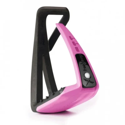 Image de Freejump Étriers Soft Up Lite Noir/Rose