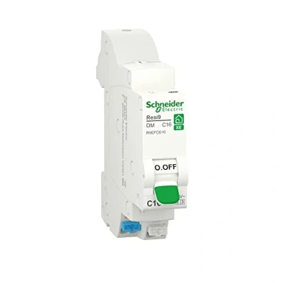 Image de Schneider Electric Resi9 XE disjoncteur modulaire 1P+N 16A courbe C embrochable R9EFC616
