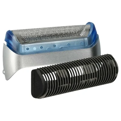 Image de vhbw 2 pièces de rechange pour rasoirs compatible avec Braun 2878, 5730, 5732, 5733, 5734, CruZer1, CruZer2, CruZer3, Cruzer4, CruZer5, CruZer6 Face