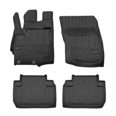 Image de FROGUM 3D408319 Ensemble de tapis sol Caoutchouc avant et arrière 4 noir Sur mesure MITSUBISHI: OUTLANDER 3