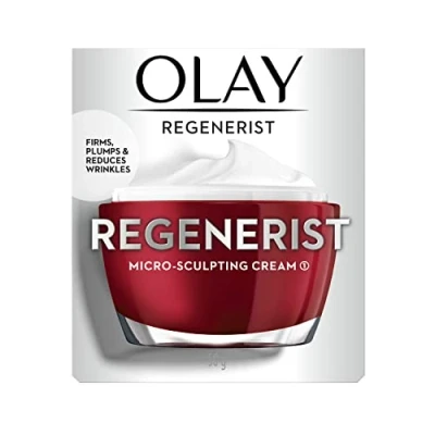 Image de Olay Regenerist Micro Sculpting Cream, Anti Aging Moisturizer,1.7 oz