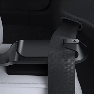 Image de Spigen Tesla Model Y Support de Ceinture Sécurité Backseat Conçu pour Accessoires Noir