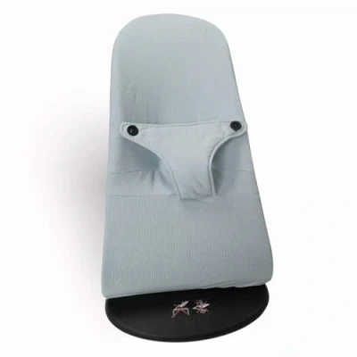 Image de Housse en Coton hypoallergénique, hyperdoux et Respirant pour hamac BabyBjörn ® Balance, Soft Bliss (Basic Rayita Aquamarina)