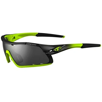 Image de Tifosi Davos Lunettes de soleil unisexes à verres interchangeables, Race Neon, taille unique