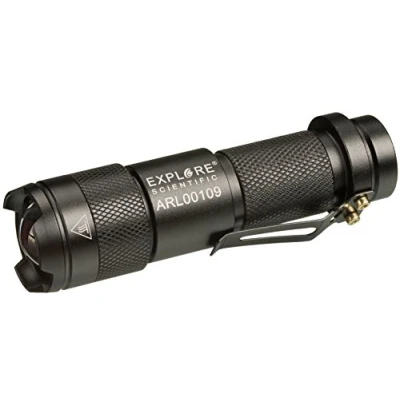 Image de Explore Scientific Astro R Lite Lampe de Poche à lumière Rouge avec Plusieurs réglages et Fonction signalisation 360 degrés Idéal pour Maintenir Les Conditions Sombres