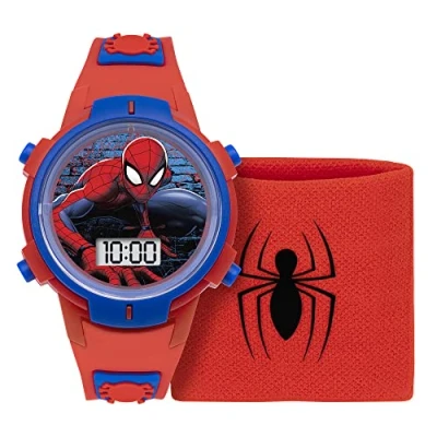 Image de Spiderman Garçon Digital Quartz Montre SPD40012ARG