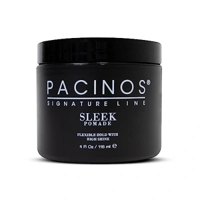 Image de Pacinos Pommade élégante Tenue et brillance supplémentaires Définition longue durée Formule soluble dans l&#039;eau Facile à appliquer laver