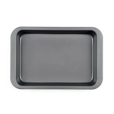 Image de Salter BW11058EU7 Plat à Rôtir Antiadhésif 36cm, Design Cosmos, Plaque Four Rectangulaire, Sans PFOA, Facile Nettoyer, Passe au Jusqu&#039;à 220C, Pour Viande/Gratin/Légumes, Gris