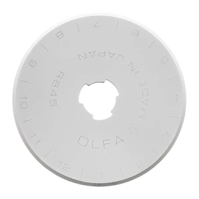 Image de Olfa 45 mm Lame rotative Recharges, Lot de 5