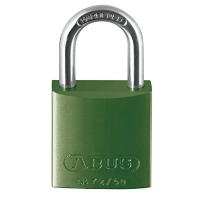 Image de Abus H24 43600 Cadenas à clé en aluminium Consignation 72/40 Vert