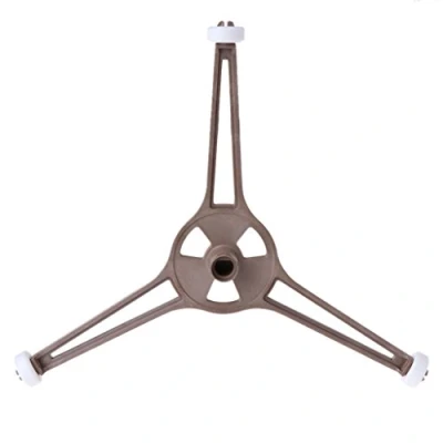 Image de NOWON Support de Plateau en Forme Triangle Plastique pour Four à Micro Ondes Plaque Verre Plat 24,5 cm