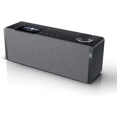 Image de Loewe Klang s1 Basalte Gris, Radio stéréo Intelligente, 80 Watts, Dab, Dab+, FM, Streaming Audio, Amazon Music, Spotify Connect, Bluetooth, USB, Internet, numérique, Wi FI.