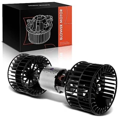 Image de Frankberg Moteur de Ventilateur Compatible avec Série 3 E30 1.6L 2.7L 1982 1994 Z3 Coupé E36 2.8L 3.0L 1998 2003 Roadster 1.8L 1995 Remplacer# 64111373766