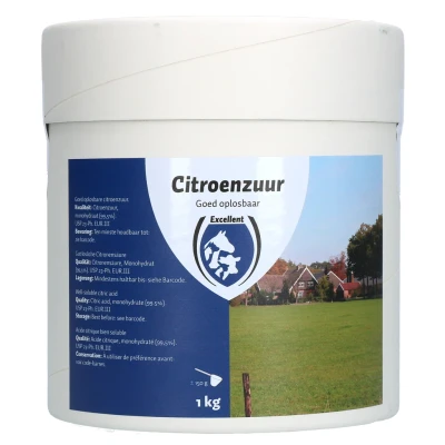 Image de Excellent Acide citrique 99,5 % 1 kg Couleur Moins