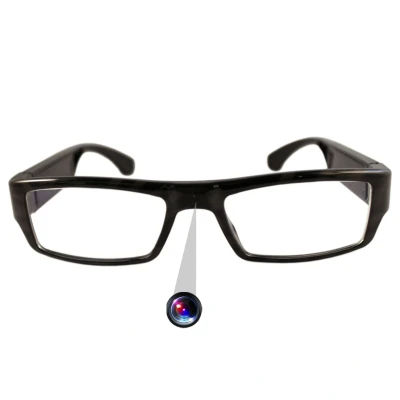 Image de Lunettes Camera Espion Photo Vidéo 1080p 5Mp Micro SD USB Video 16GB YONIS Neuf