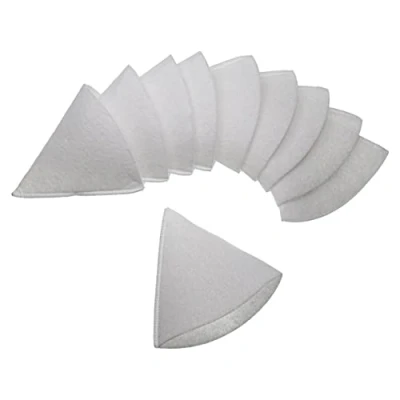 Image de vhbw 10x Filtres coniques pour ventilation, VMC par ex. compatible avec Helios, Maico, Pluggit, Zehnder Filtre d&#039;évacuation G4, DN 100, blanc