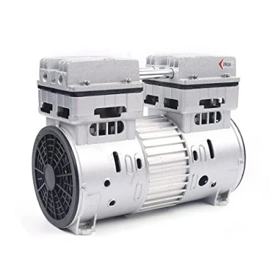 Image de compresseur silencieux, moteur, sans huile, agrégat de d&#039;air 8 bar, tête silencieuse, comprimé, accessoires 750 W/1 HP 145 l/min
