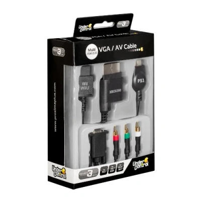 Image de Under Control Câble Composante VGA et AV (PS3/W…
