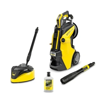 Image de Nettoyeur haute pression Karcher K 7 Premium Smart Control Flex Home, 180 bars, 600 L h, connecté, tambour enrouleur, brosse Tracer