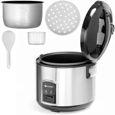 Image de HENDI 240410 Cuiseur à riz avec fonction cuisson vapeur
