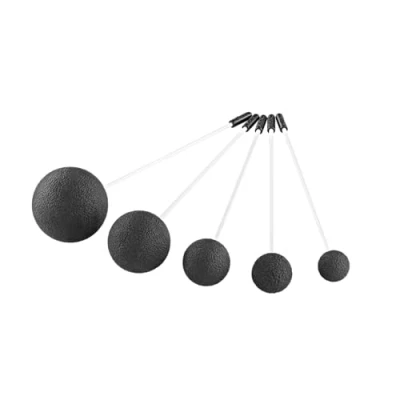 Image de Sonic Energy mailloches de résonance SET 5 avec tête en caoutchouc Pour joueur gong, percussion, méditation Plusieurs tailles (G RM 5)