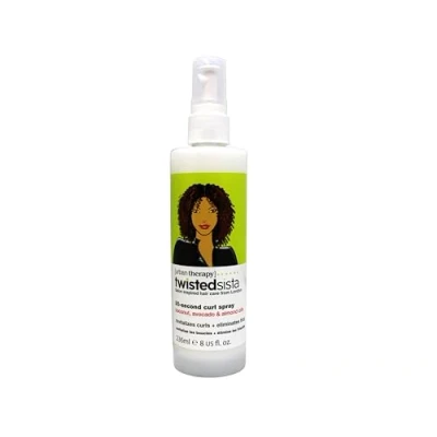 Image de Twisted Sista Curl Spray aux huiles d&#039;avocat et d&#039;amande 236 ml