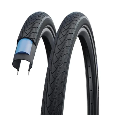 Image de Schwalbe TI. Marathon Plus Perf, SmartGuard, TwinSkin Unisex Adult, B/B+RT, Taglia Unica