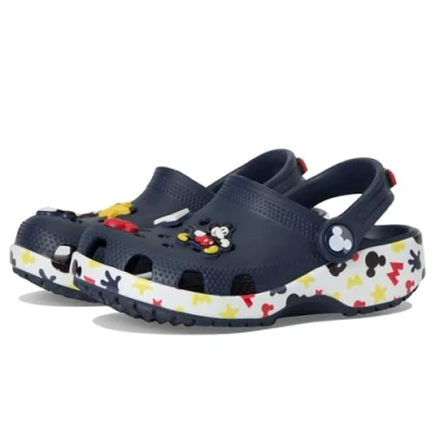 Image de Crocs Mickey Friends Unisex Chaussons multicoloured pour enfants, Taille: 23/24, Multi coloured Matière synthétique