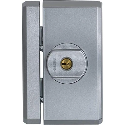 Image de ABUS Serrure de Fenêtre FTS96A AL0125 Verrou avec Mécanisme Verrouillage Intuitif et Alarme, à Identique Niveau Sécurité 10 78551 Argent