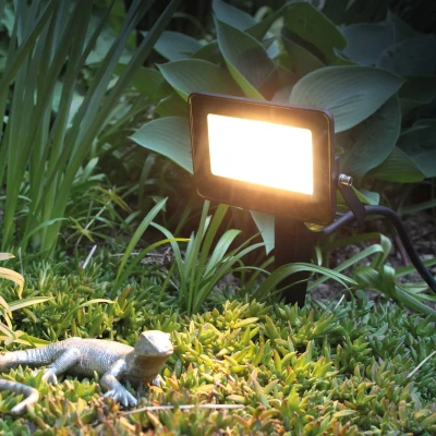 Image de Projecteur LED extérieur Megatron MT69070 10 W RVBB noir