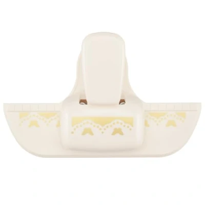 Image de Vaessen Creative Perforatrice de Bordure, Papillon, Pour Projets DIY, Scrapbooking, Création Cartes et Plus, Blanc, 16 x 10 6 cm