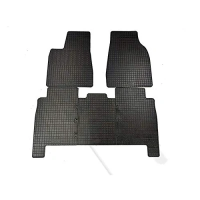 Image de AutoStyle Ensemble de tapis sol caoutchouc avant et arrière 5 noir CK RTS02