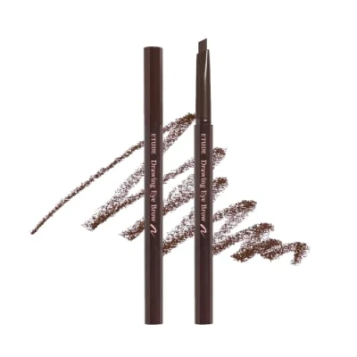 Image de Etude House Dessin Eye Brow #3 Marron 21AD Crayon à sourcils longue durée pour un maquillage des la texture douce et naturelle K beauté