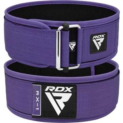 Image de Ceinture d&#039;haltérophilie pour femmes RDX 4 &quot;Support lombaire réglable Bodybuilding, entraînement fonctionnel de dynamophilie
