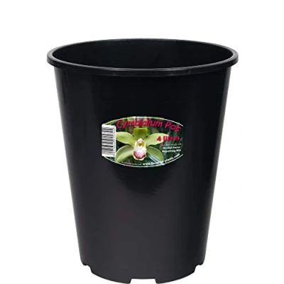 Image de Growth Technology Long pot noir de 4 litres style Tom (1).