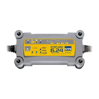 Image de GYS 029460 chargeur de batterie portable, d&#039;entretien 6B 0.8A 6, 12, 24