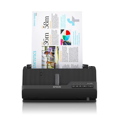 Image de Epson ES C320W Chargeur automatique de documents + Scanner à feuille 600 x DPI A4 Noir Neuf