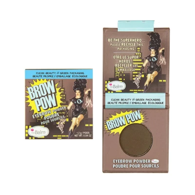 Image de the Balm BROW POW Poudre sourcils, Femme, Taille: 1.2 g, Dark brown