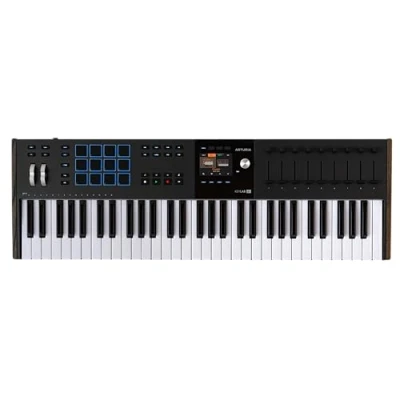 Image de Arturia KeyLab Mk3 61 Black Clavier Maître