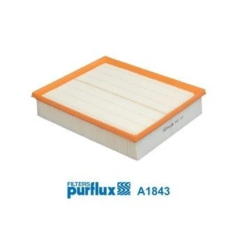 Image de PURFLUX A1843 Filtre à air 58 232 284 Cartouche filtrante VOLKSWAGEN: Polo V 3/5 portes, AUDI: A1 Sportback, SEAT: Ibiza 4 Sportcoupe