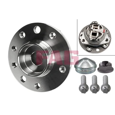Image de FAG 713 6443 20 Kit de roulements roue la photo correspond au contenu livraison 137,00, 85,00 OPEL: Zafira B, Astra H GTC, 3/5 portes