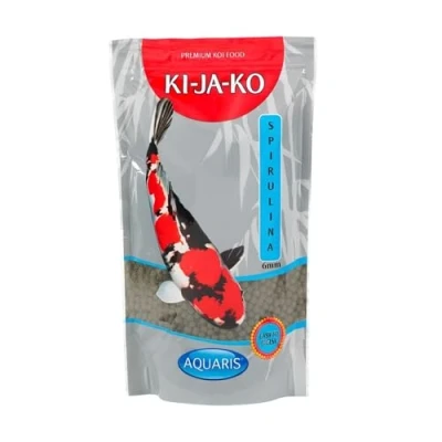 Image de KI JA KO Spirulina Plus Nourriture pour poissons caroténoïdes riche en 3 kg/6 mm Avec capsanthine et astaxanthine forplus (algues riches oméga 3)