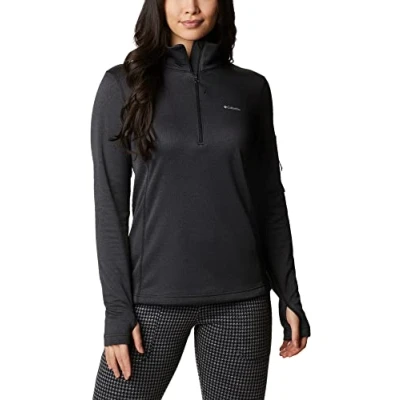 Image de Columbia Park View Grid Fleece Veste polaire demi zippée pour femmes