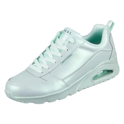 Image de Skechers Femme Uno Galactic Gal Basket, Vert, 37.5 EU