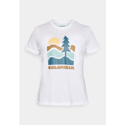 Image de Columbia Ruby Springs Graphic Fitted T Shirt à Manches Courtes et pour Femme